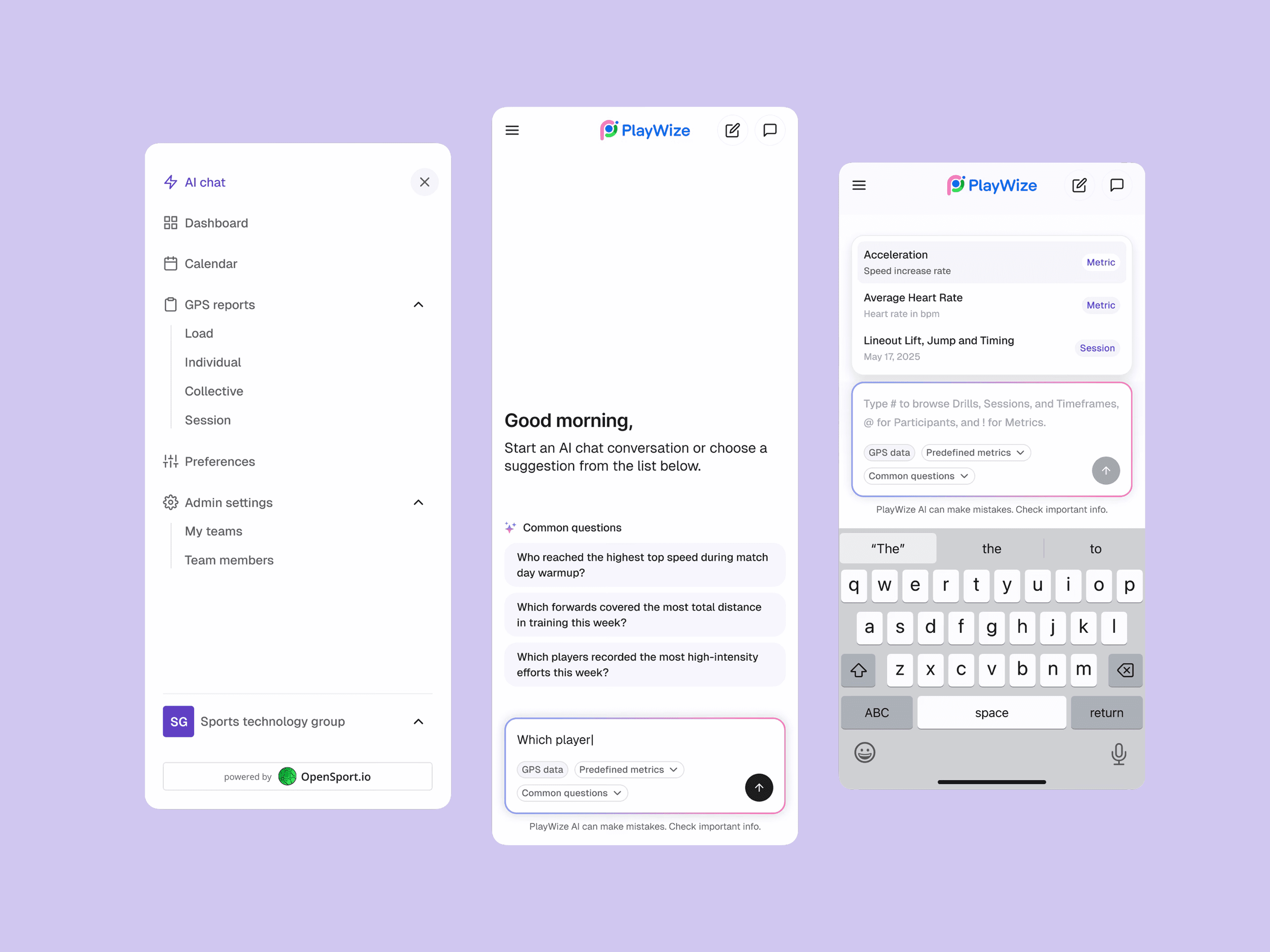 PlayWize AI sports analytics platform